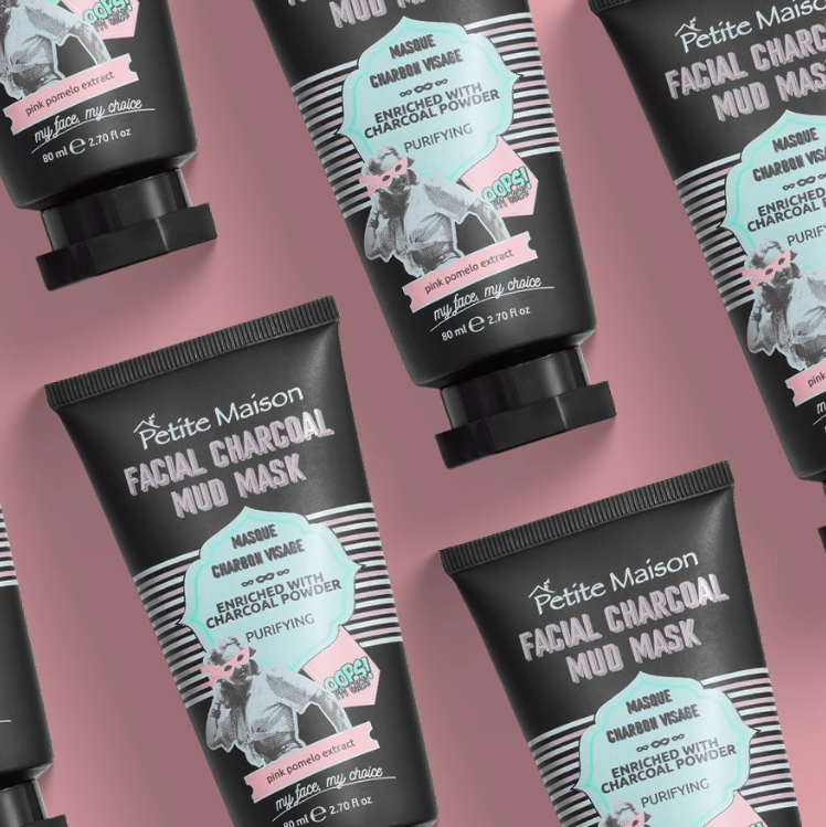 Gözenekleri Derinlemesine Temizleyen ve Canlandıran Petite Maison Charcoal Mud Mask🖤