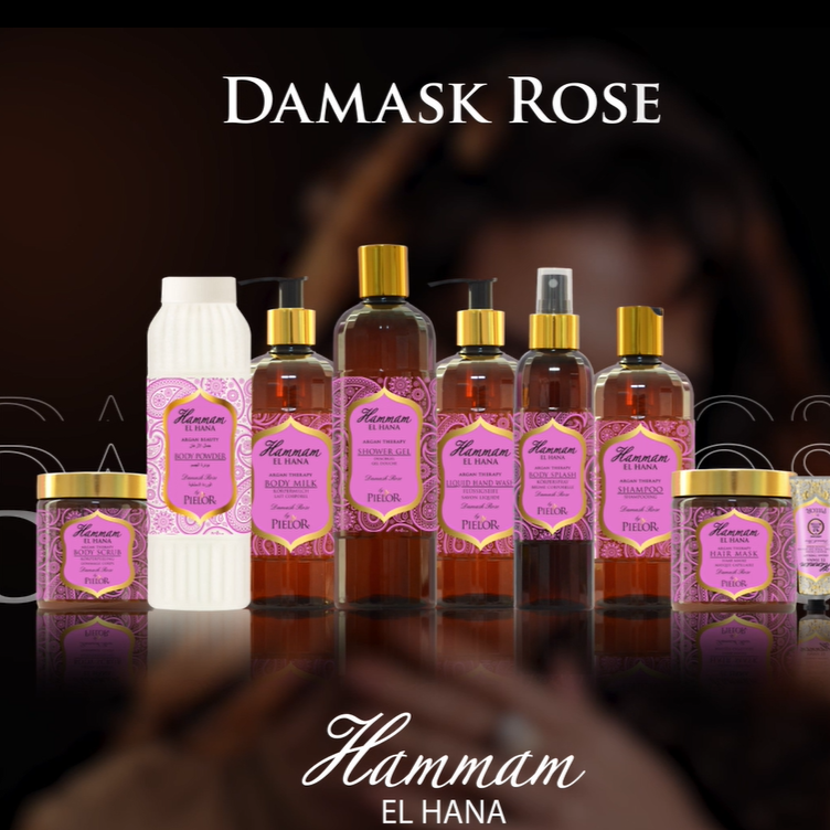 Damask Rose ile Romantik Zarafeti Keşfedin: Argan Yağıyla Zenginleştirilmiş Güzellik Ritüeli