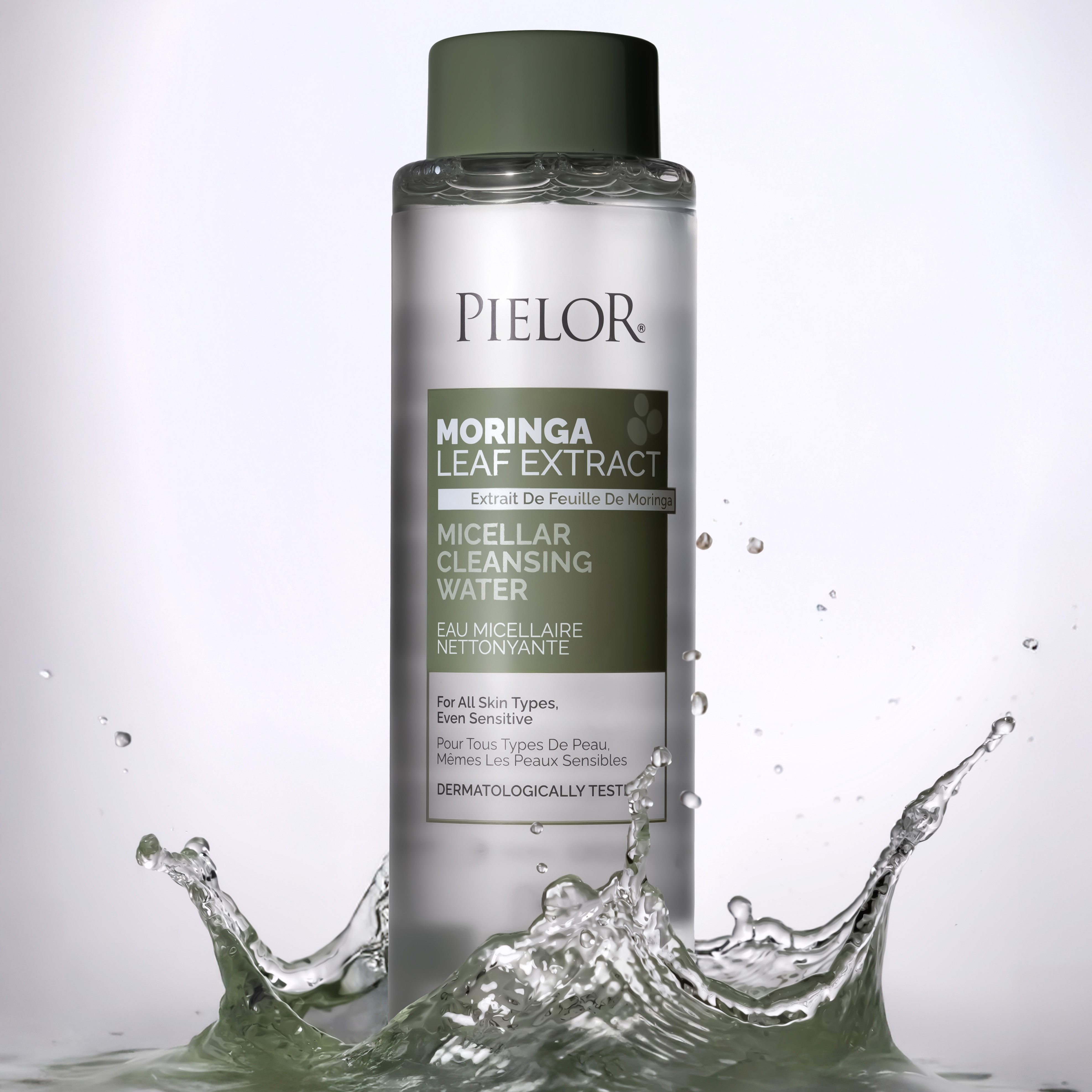 Pielor Moringa Yaprağı Özlü Misel Temizleme Suyu: Arındır, Tazele, Canlandır
