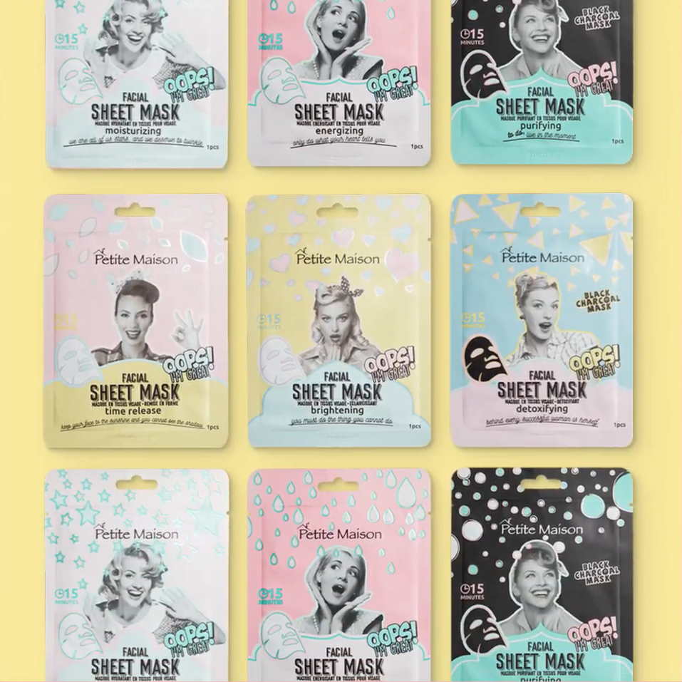 Petite Maison Facial Sheet Masks: Her Cilt İhtiyacına Özel 6 Etkili Kağıt Maske