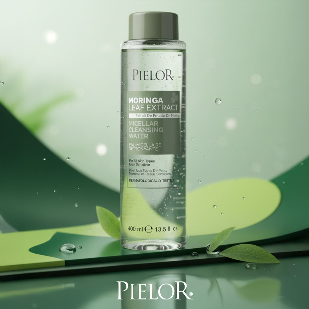 Pielor Moringa Leaf Extract Micellar Cleansing Water: Gentle Cleansing and Hydration