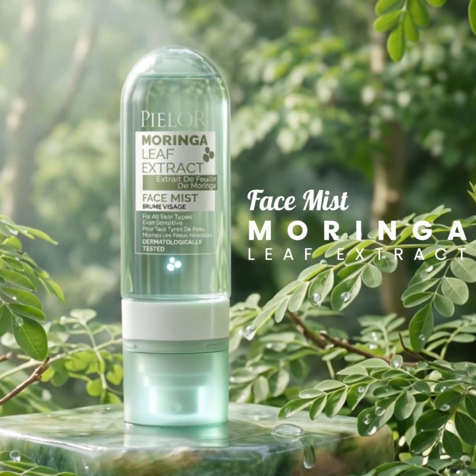 Tek Seferde Anında Ferahlık ve Işıltı: Pielor Moringa Yaprağı Özlü Yüz Spreyi