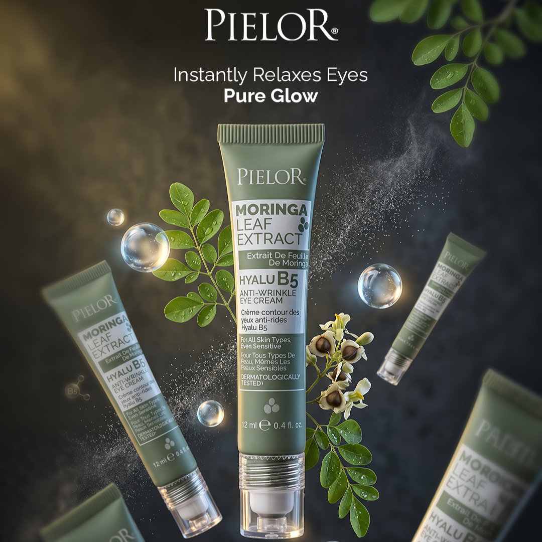 More Radiant Eyes: Pielor Moringa Leaf Extract Hyalu B5 Anti-Wrinkle Eye Cream