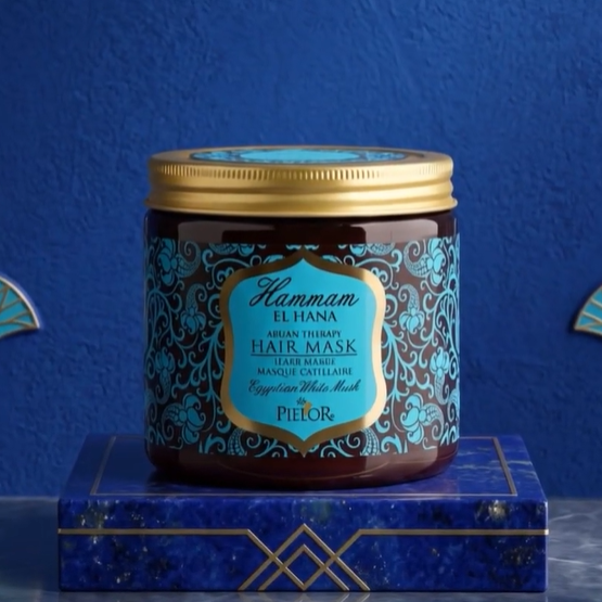 Hammam El Hana Egyptian White Musk Saç Maskesi ile Yıpranmış Saçlara Yoğun Bakım