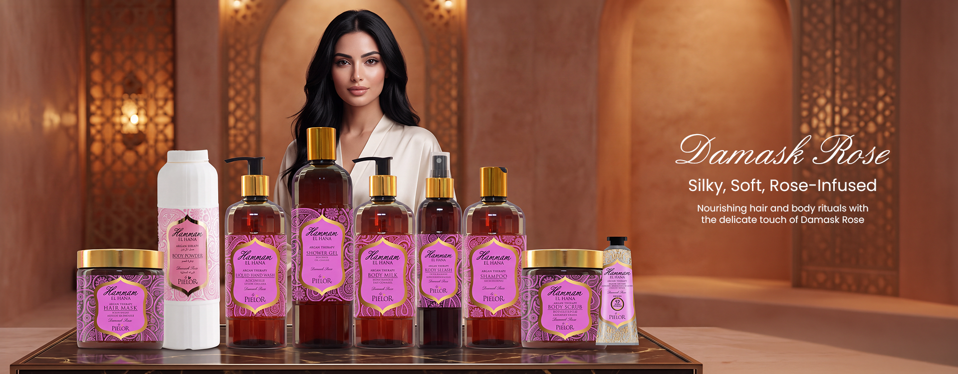 HAMMAM EL HANA DEMASK ROSE TR
