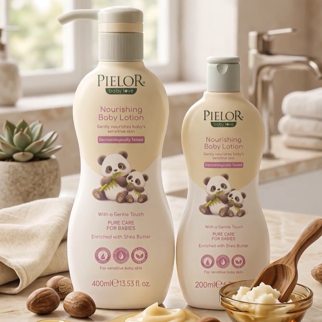 Pielor Baby Love Nourishing Baby Lotion ile Bebeğinizin Cildine Nazik Bakım